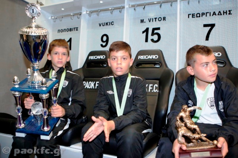 ΠΑΟΚ: Πρωταθλητές…Κ11 στη Τούμπα(photos)