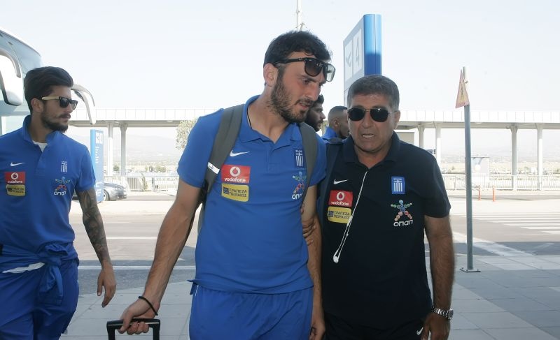 Εθνική Ανδρών: Η αναχώρηση για Αυστρία (photos)