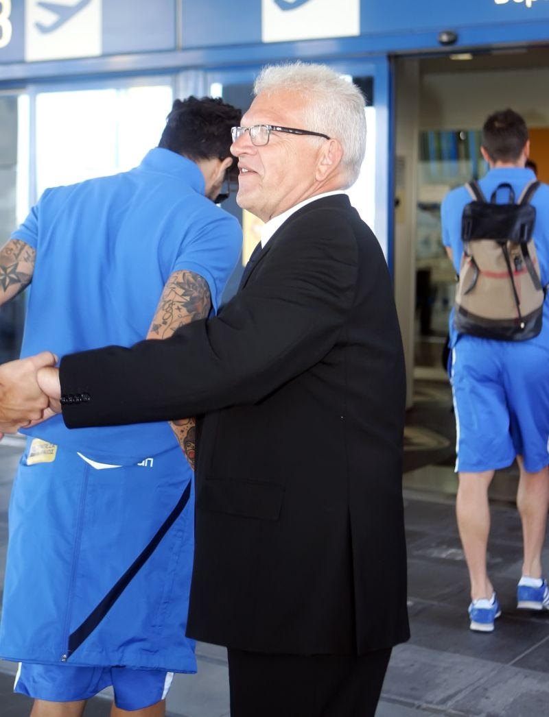 Εθνική Ανδρών: Η αναχώρηση για Αυστρία (photos)