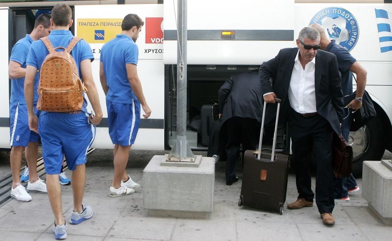Εθνική Ανδρών: Η αναχώρηση για Αυστρία (photos)