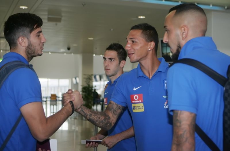Εθνική Ανδρών: Η αναχώρηση για Αυστρία (photos)