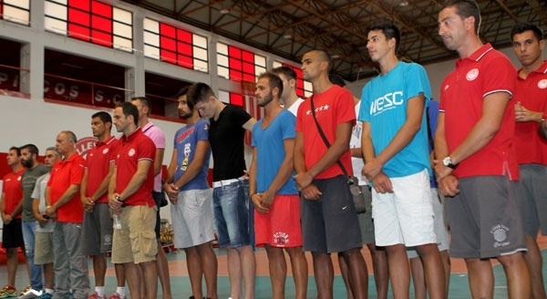Ολυμπιακός: Ο αγιασμός των ομάδων βόλεϊ (photos)