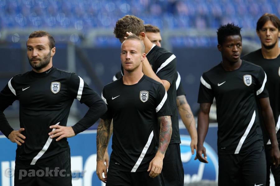 ΠΑΟΚ: Η προπόνηση στο Βέλτινς Αρένα (photos+video)