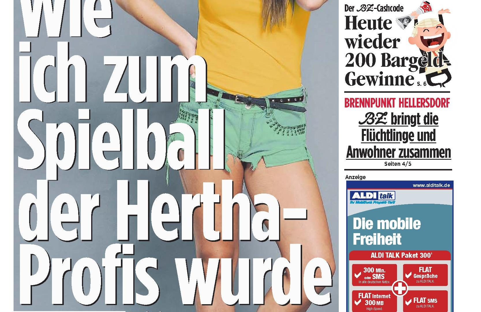 Χέρτα Βερολίνου: Έκαναν σεξ με 16χρονη! (photos)