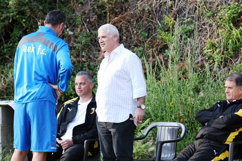 ΑΕΚ: Στο Πήλιο ο Μελισσανίδης (photos)