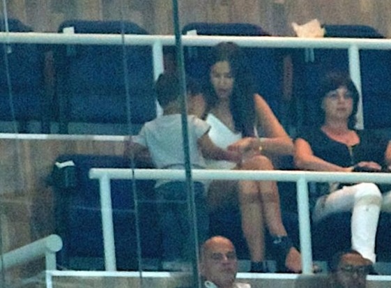 Ρεάλ Μαδρίτης: Η Ιρίνα Σάικ με τον γιο του Ρονάλντο (photos)