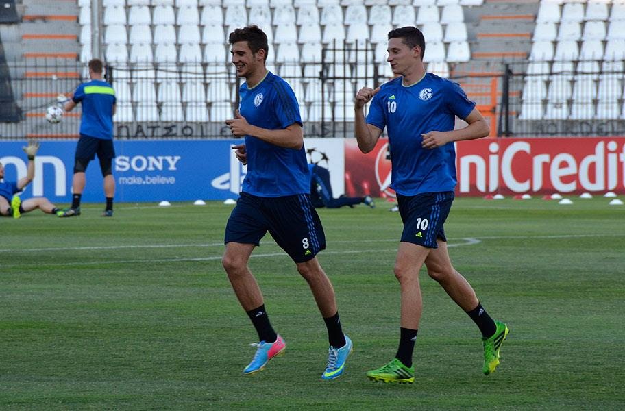 Σάλκε: Τα κλικ της προπόνησης στην Τούμπα (photos)