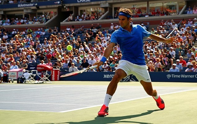 US Open: «38άρης» ο Φέντερερ (photos+video)