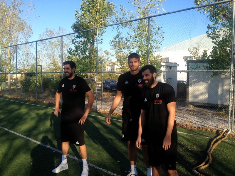 ΠΑΟΚ: Χιούμορ στην προπόνηση (photos+videos)