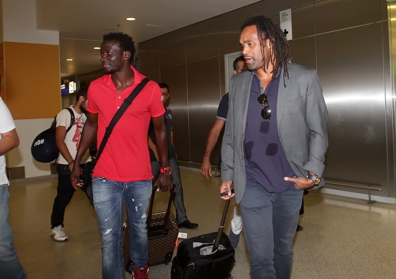 Ολυμπιακός: Η άφιξη του Εντινγκά (photos)