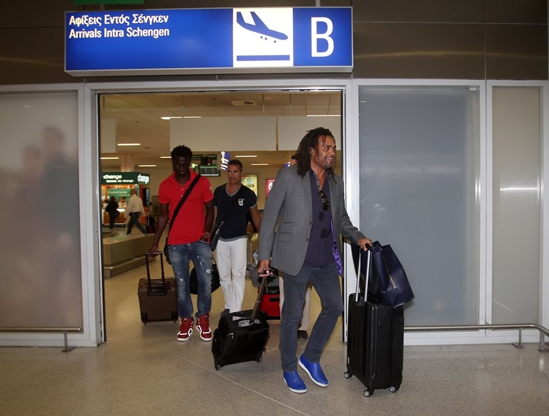 Ολυμπιακός: Η άφιξη του Εντινγκά (photos)