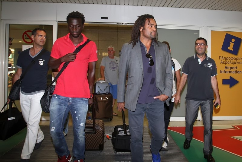 Ολυμπιακός: Η άφιξη του Εντινγκά (photos)