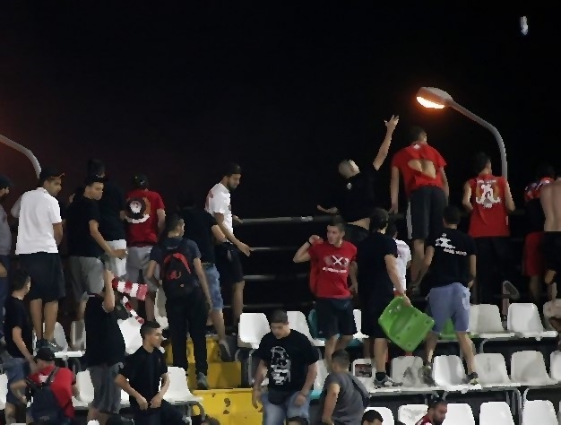 Τραυματίες στα επεισόδια της Λιβαδειάς (photos)
