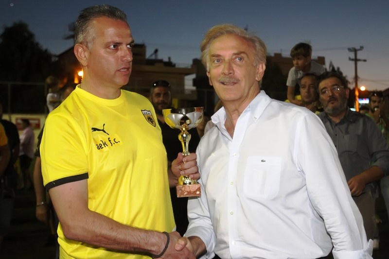 ΑΕΚ: Στον Δημητριάδη η απονομή (photos)