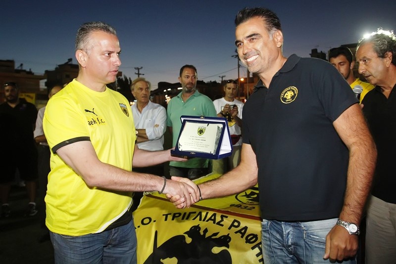 ΑΕΚ: Στον Δημητριάδη η απονομή (photos)