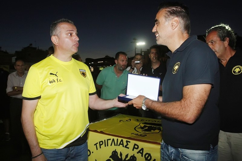 ΑΕΚ: Στον Δημητριάδη η απονομή (photos)