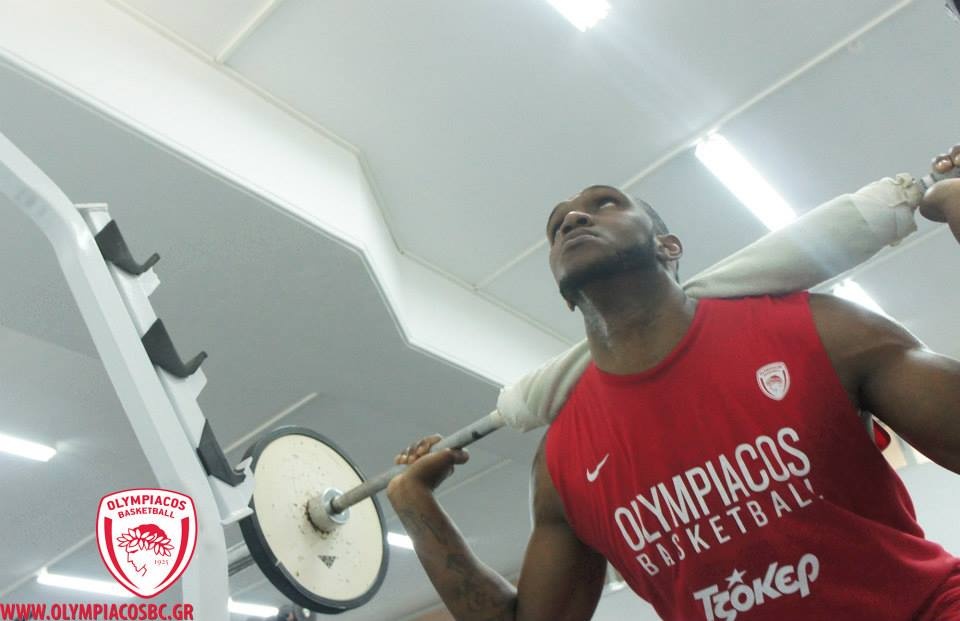 Ολυμπιακός: Πολλά τα… βάρη (photos+video)