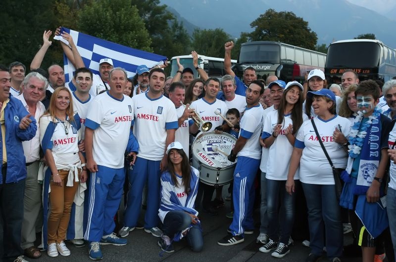 Εθνική Ανδρών: «Γαλανόλευκο» το Βαντούζ (photos)