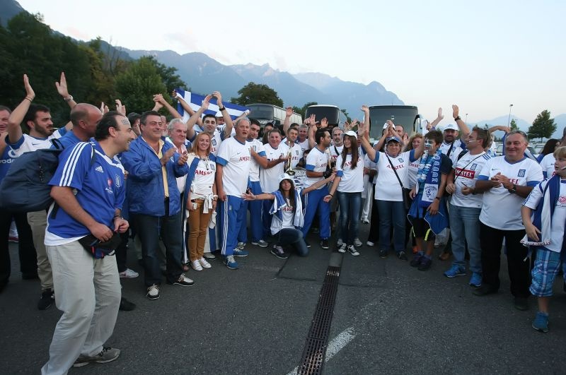 Εθνική Ανδρών: «Γαλανόλευκο» το Βαντούζ (photos)