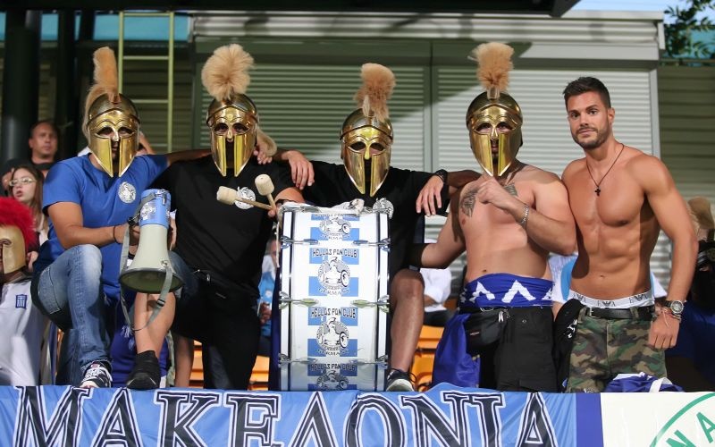 Εθνική Ανδρών: «Γαλανόλευκο» το Βαντούζ (photos)