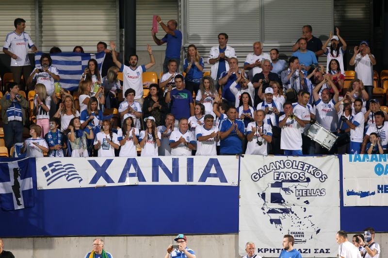 Εθνική Ανδρών: «Γαλανόλευκο» το Βαντούζ (photos)