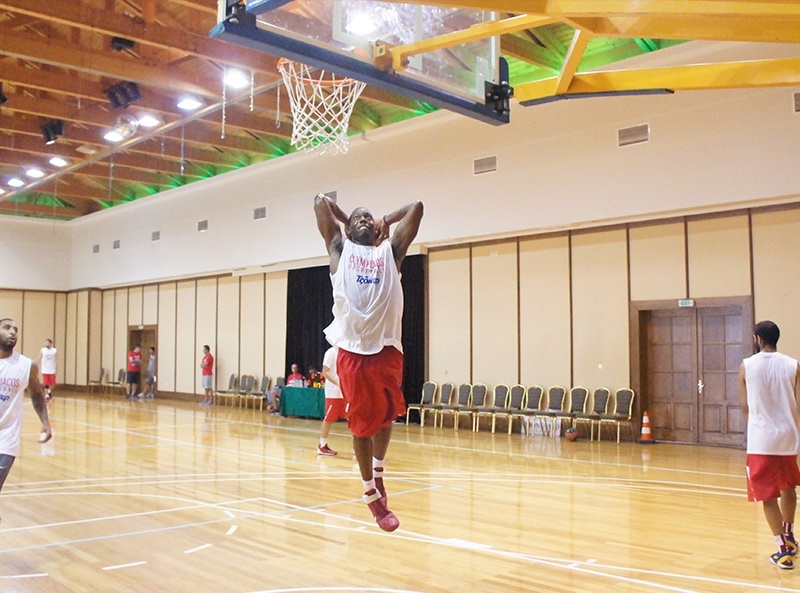 Ολυμπιακός: Κέφια ο Ντάνστον (photos)