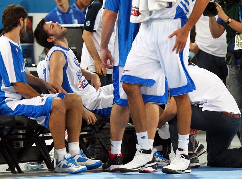 Εθνική Ανδρών: Ο τραυματισμός του Παπανικολάου (photos)