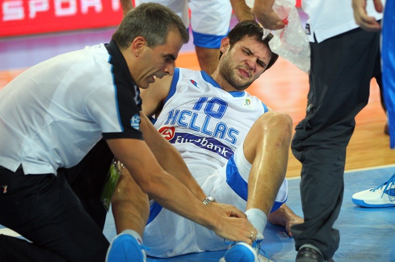Εθνική Ανδρών: Ο τραυματισμός του Παπανικολάου (photos)