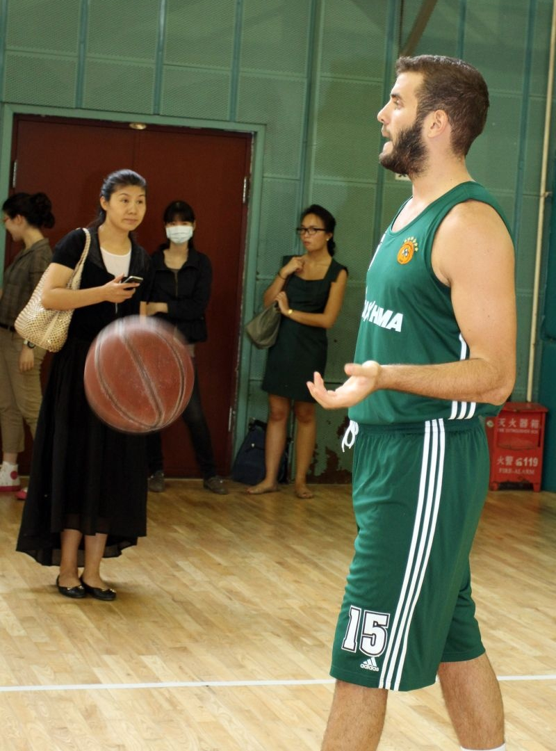 Παναθηναϊκός: Η προπόνηση στο Πεκίνο (video+photos)