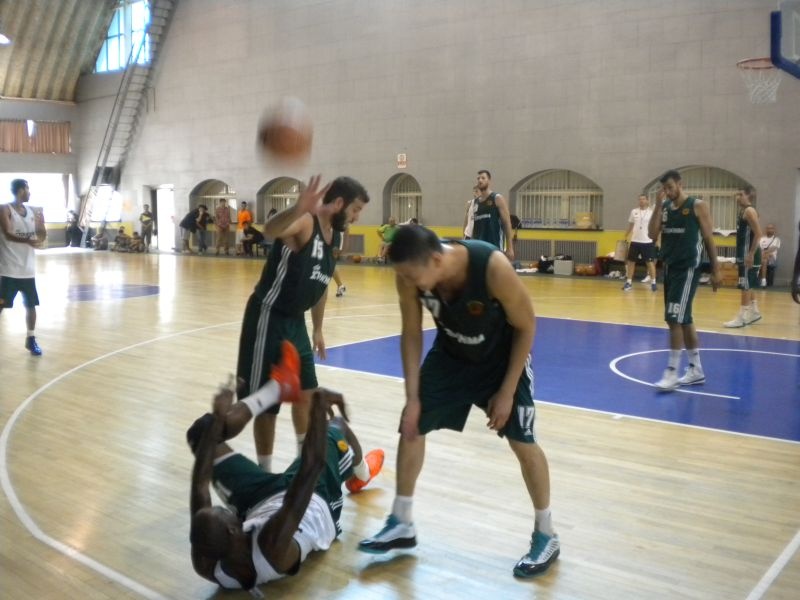 Παναθηναϊκός: Η τελευταία προπόνηση στο Πεκίνο (videos+photos)