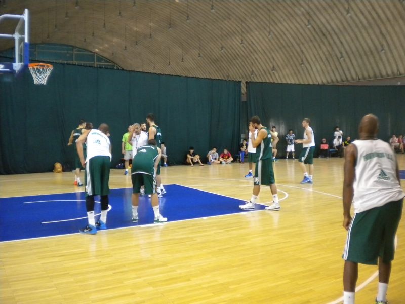 Παναθηναϊκός: Η τελευταία προπόνηση στο Πεκίνο (videos+photos)