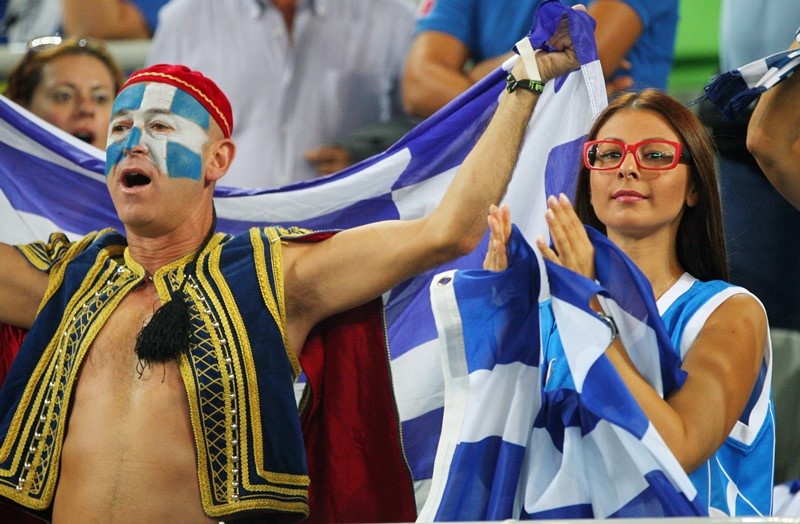 Εθνική Ανδρών: Η ελληνική κερκίδα (photos)