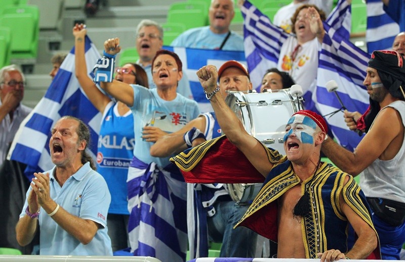 Εθνική Ανδρών: Η ελληνική κερκίδα (photos)