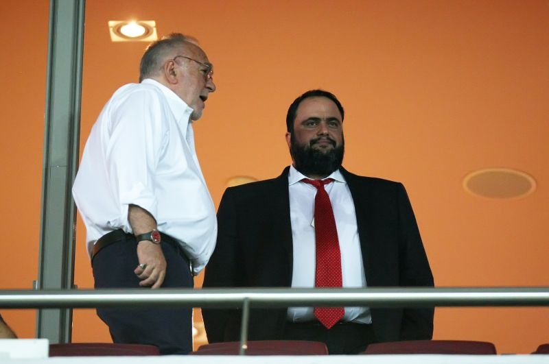Ολυμπιακός: Μαζί Κόκκαλης – Μαρινάκης (photos)