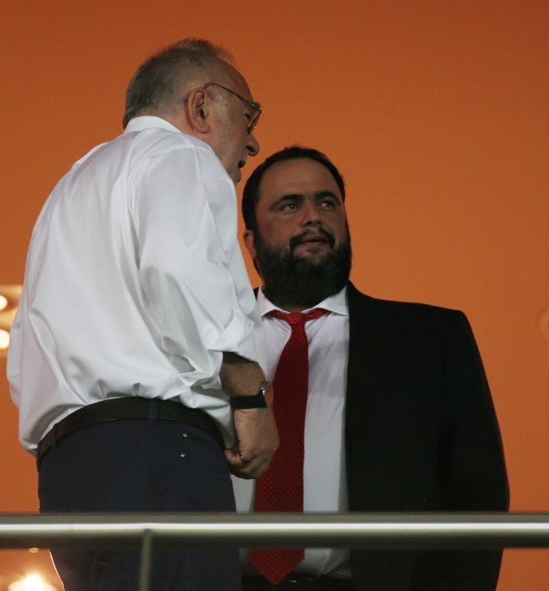 Ολυμπιακός: Μαζί Κόκκαλης – Μαρινάκης (photos)