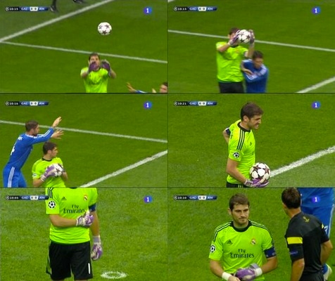 Ρεάλ Μαδρίτης: Πώς ο Ράμος τραυμάτισε τον Κασίγιας (photo+video)