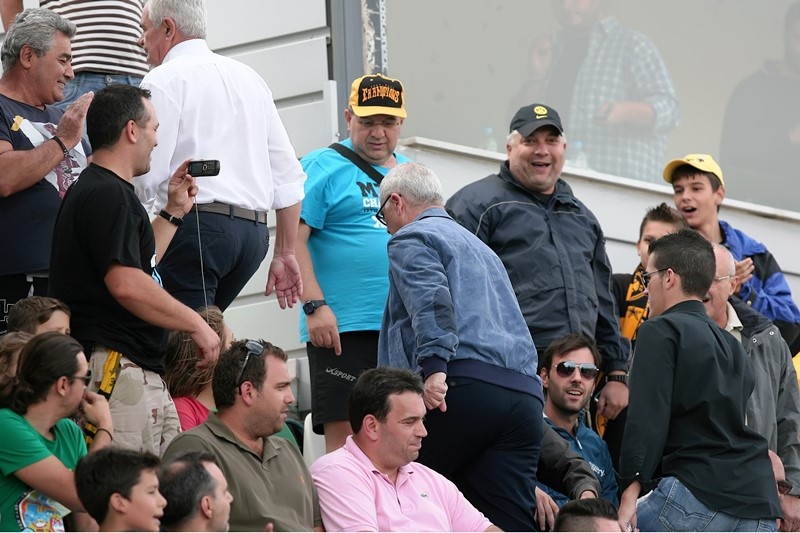 ΑΕΚ: Στο γήπεδο ο Μελισσανίδης (photos)