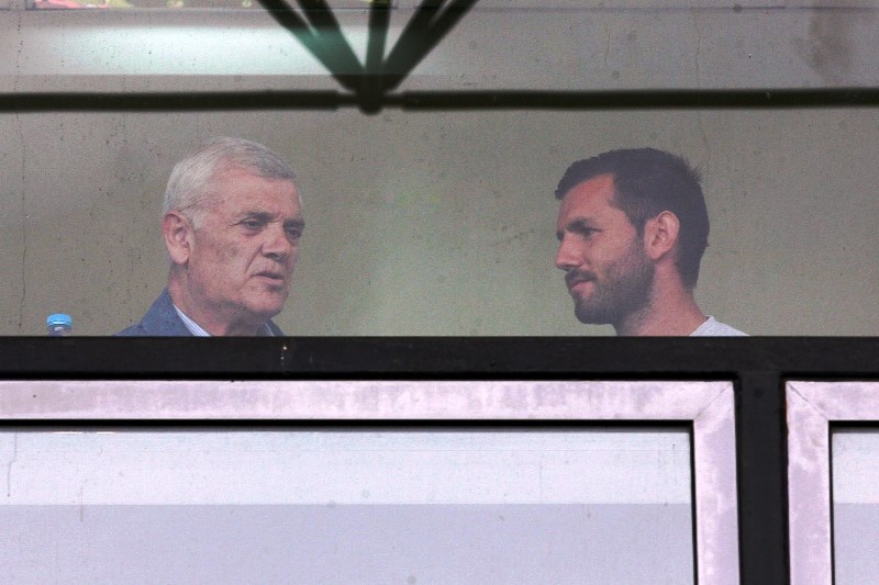 ΑΕΚ: Στο γήπεδο ο Μελισσανίδης (photos)
