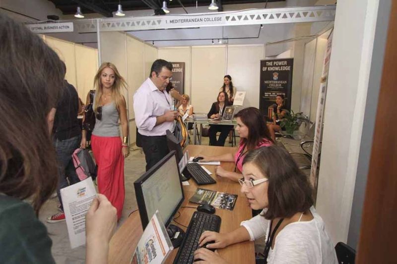 Mediterranean College: Χιλιάδες επισκέπτες στην Έκθεση Καριέρας «Employability Fair 2013»