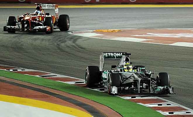 Γκραν Πρι Σινγκαπούρης: Έλαμπε στο… σκοτάδι ο Φέτελ (photos)