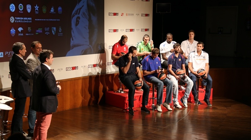 Ευρωλίγκα: Οι φωτογραφίες από την παρουσίαση του ΝΒΑ2Κ14 (photos)