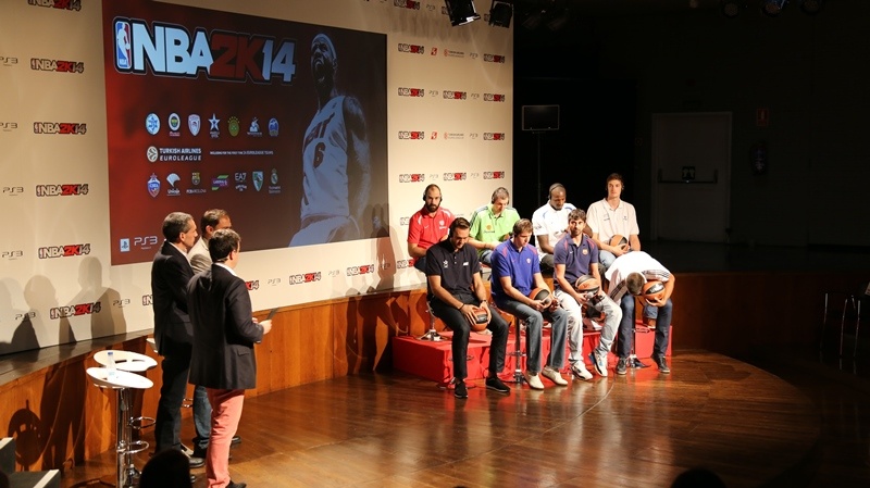 Ευρωλίγκα: Οι φωτογραφίες από την παρουσίαση του ΝΒΑ2Κ14 (photos)
