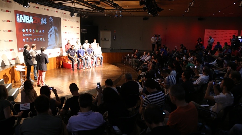 Ευρωλίγκα: Οι φωτογραφίες από την παρουσίαση του ΝΒΑ2Κ14 (photos)