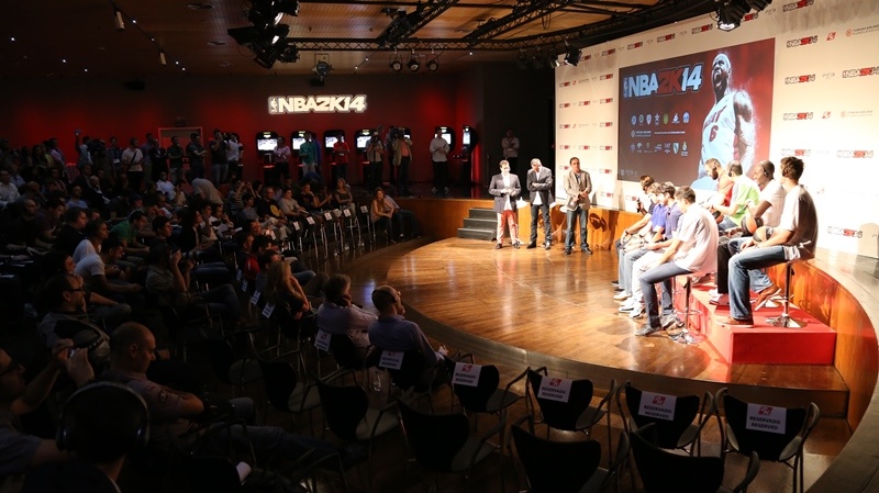 Ευρωλίγκα: Οι φωτογραφίες από την παρουσίαση του ΝΒΑ2Κ14 (photos)