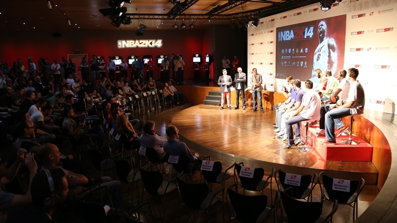 Ευρωλίγκα: Οι φωτογραφίες από την παρουσίαση του ΝΒΑ2Κ14 (photos)