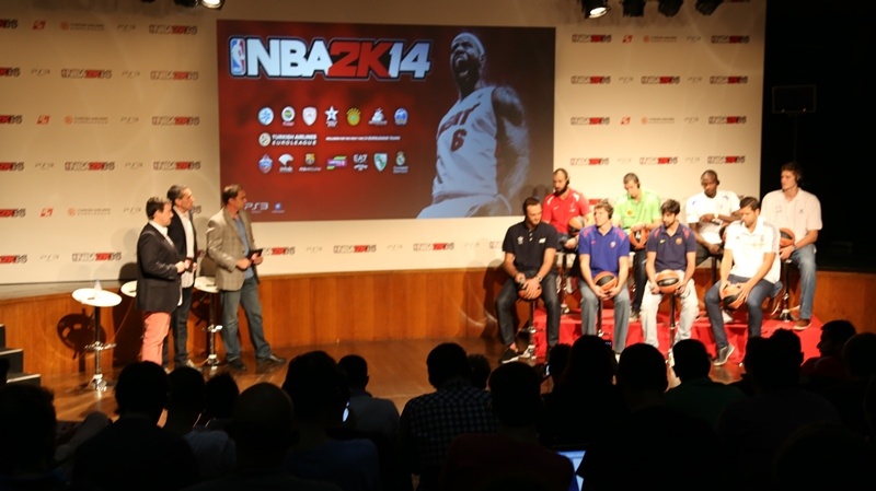 Ευρωλίγκα: Οι φωτογραφίες από την παρουσίαση του ΝΒΑ2Κ14 (photos)