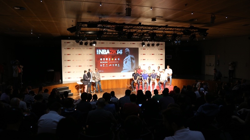 Ευρωλίγκα: Οι φωτογραφίες από την παρουσίαση του ΝΒΑ2Κ14 (photos)