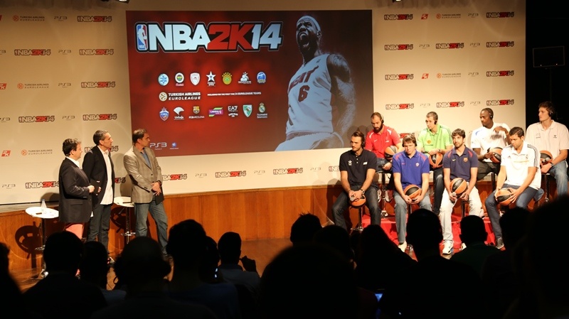 Ευρωλίγκα: Οι φωτογραφίες από την παρουσίαση του ΝΒΑ2Κ14 (photos)