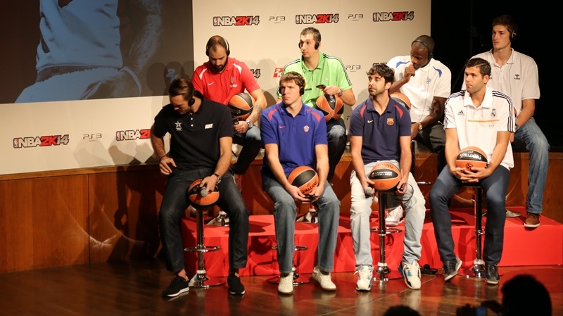 Ευρωλίγκα: Οι φωτογραφίες από την παρουσίαση του ΝΒΑ2Κ14 (photos)