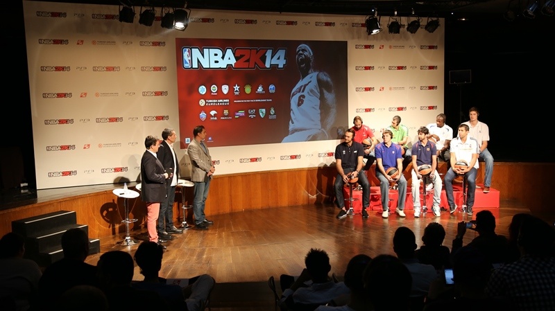 Ευρωλίγκα: Οι φωτογραφίες από την παρουσίαση του ΝΒΑ2Κ14 (photos)